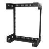 StarTech.com Serverový rack, řada: RK12WALL Černá 12 U, Ocel s 2 sloupky rámem 30.5 mm 641 mm 641 mm