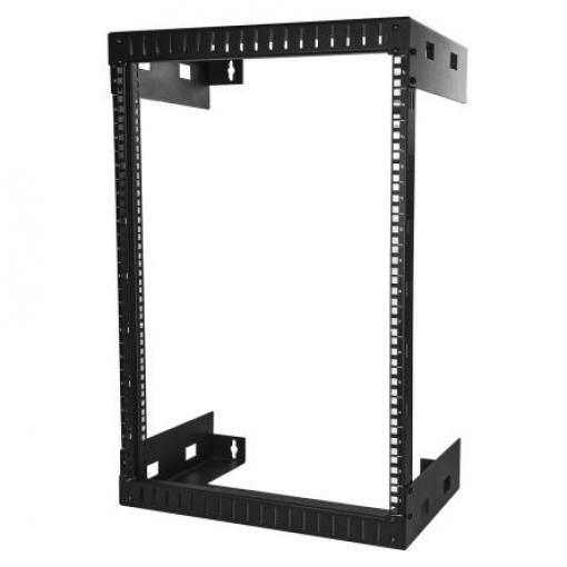 StarTech.com Serverový rack Černá 15 U, Ocel s 2 sloupky rámem 30.5 mm 775 mm 775 mm