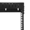 StarTech.com Serverový rack Černá 12 U, Ocel s 2 sloupky rámem 50.5 mm 640 mm 640 mm