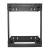 StarTech.com Serverový rack Černá 12 U, Ocel s 2 sloupky rámem 50.5 mm 640 mm 640 mm
