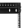 StarTech.com Serverový rack Černá 15 U, Ocel s 2 sloupky rámem 20.1 in 773 mm 19.8 in