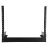StarTech.com Serverový rack Černá 8 U, Ocel s 2 sloupky rámem 34.3 mm 410 mm 410 mm