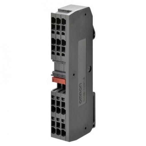 Omron Svorkovnice pro montáž na lištu DIN XW6T-COM1.5X20RD, řada: XW6T, 500 V Červená Šroubová