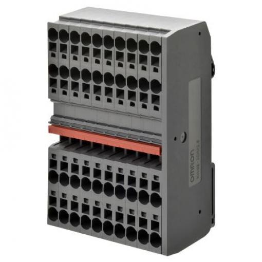 Omron Svorkovnice pro montáž na lištu DIN XW6T-COM1.5X40BL, řada: XW6T, 500 V Modrá Zásuvný