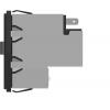 Vstupní filtr IEC, řada: Corcom P, Montáž příruby, Faston, 3A, 115 V AC, 230 V AC, 50/60Hz, -10 → +40 °C
