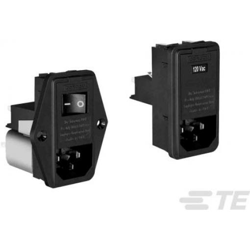Vstupní filtr IEC, řada: Corcom L, Montáž příruby, 6A, 120 V AC, 240 V AC, 50/60Hz, -10 → +40 °C