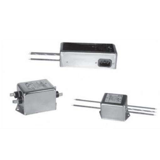 Filtr RFI, řada: Corcom Q, 250V ac, 50/60 Hz, Montáž na přírubu, Fast-On, 6 A, počet fází: 1, TE Connectivity, RoHS