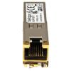 StarTech.com Vysílač-přijímač, RJ45, Plný duplex, Měď, 1000Mbps, přenosová vzdálenost: 100 m, rychlost přenosu dat: 1000