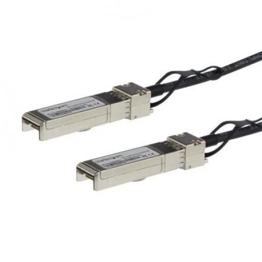 StarTech.com Vysílač-přijímač, SFP, Měď, 10000Mbps, přenosová vzdálenost: 1 m, rychlost přenosu dat: 10 Gbps
