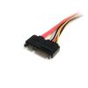 Kabel SATA Vnitřní 300 mm StarTech.com, A: SATA Vnější, B: Přímý
