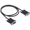 StarTech.com Sériový kabel, A: Vnější délka 1 m, A: D-Sub 9pin, B: Vnitřní, B: DB9, Polyvinylchlorid