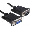 StarTech.com Sériový kabel, A: Vnější délka 0.5 m, A: D-Sub 9pin, B: Vnitřní, B: DB9, Polyvinylchlorid