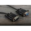 StarTech.com Sériový kabel, A: Vnější délka 3 m, A: D-Sub 9pin, B: Vnitřní, B: DB9, Polyvinylchlorid