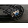 StarTech.com Sériový kabel, A: Vnější délka 3 m, A: D-Sub 9pin, B: Vnitřní, B: DB9, Polyvinylchlorid