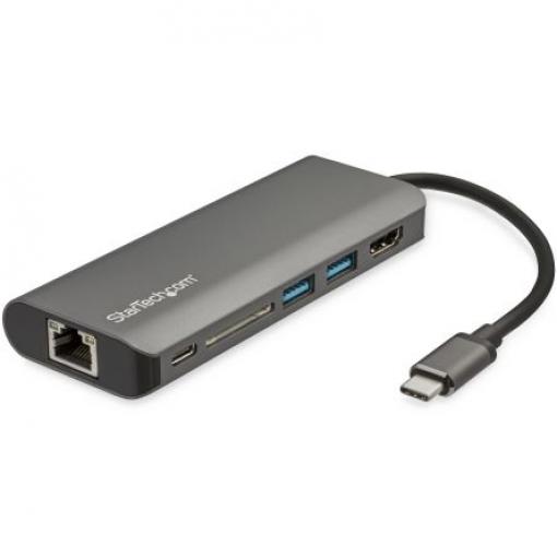 StarTech.com Dokovací stanice, 4096 x 2160 pixel, počet zobrazení: 1, počet portů USB: 3, video připojení: HDMI,