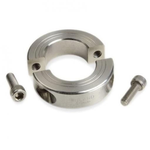 Nákružek hřídele Dva kusy Svěrný šroub MSP-20-ST Ruland 40 mm OD, šířka: 15 mm, Nerezová ocel