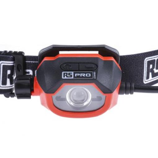 RS PRO LED Čelová svítilna 450 lm