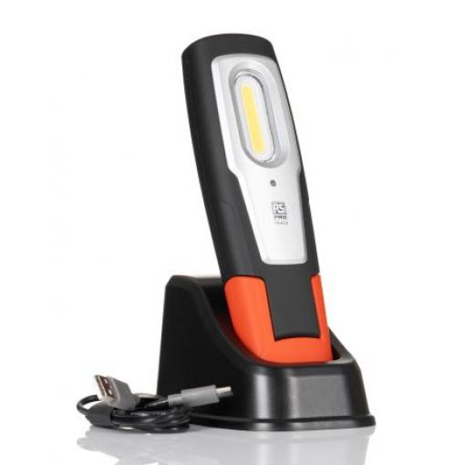 RS PRO Inspekční svítilna Ruční 700 lm, IP54
