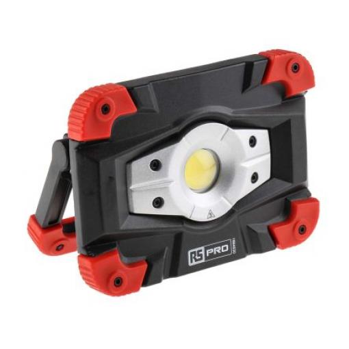 RS PRO Pracovní světlo Dobíjecí, typ žárovky: LED USB, typ žárovky: Osvětlení průmyslových prostorů, 3.7 V, IP65
