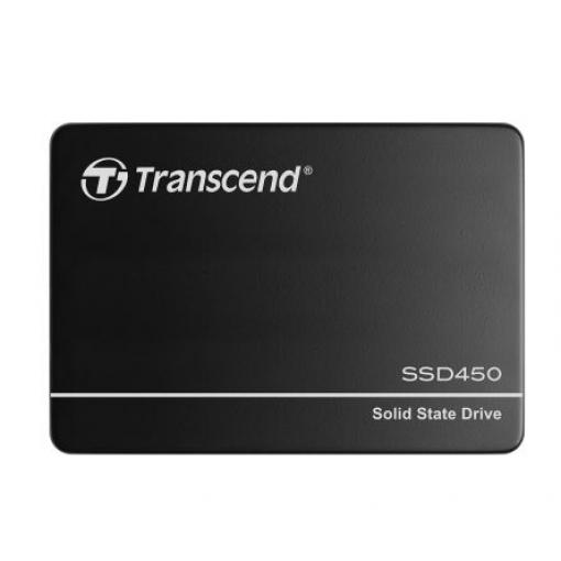 SSD, model: SSD450K Interní 2.5 in 64 GB Průmyslová třída Transcend TLC 70 °C 0 °C
