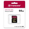 64 Gb SDXC, SDHC TLC Transcend UHS II U3, Třída 10