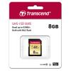 Karta SD 8 GB SDXC MLC Transcend, řada: 500S UHS I U1, Třída 10, UHS I U3 85 °C -25 °C