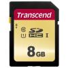 Karta SD 8 GB SDXC MLC Transcend, řada: 500S UHS I U1, Třída 10, UHS I U3 85 °C -25 °C