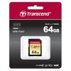 Karta SD 64 GB SDXC, SDHC MLC Transcend, řada: 500S U3, Třída 10 85 °C -25 °C