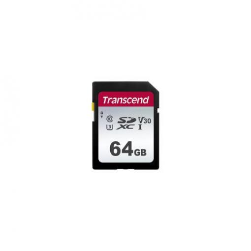 Karta SD 64 GB SDXC TLC Transcend, řada: 300S Třída 10, UHS I U3, UHS I U1 85 °C -25 °C