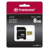 MicroSD 8 GB MicroSDHC MLC Transcend UHS I U3, UHS I U1, Třída 10 85 °C -25 °C