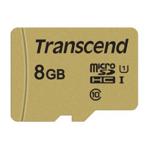 MicroSD 8 GB MicroSDHC MLC Transcend UHS I U3, UHS I U1, Třída 10 85 °C -25 °C