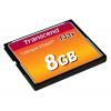 Karta Compact Flash Compact Flash Transcend 8 GB, model: CF133 MLC 85 °C -25 °C 133x