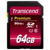 Karta SD SDHC, SDXC 64 GB Ano Transcend, řada: Premium -25 → +85°C