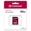 Karta SD SDHC, SDXC 64 GB Ano Transcend, řada: Premium -25 → +85°C