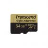 Karta Micro SD MicroSDHC, MicroSDXC 64 GB Ne MLC Transcend, řada: High Endurance -25 → +85°C