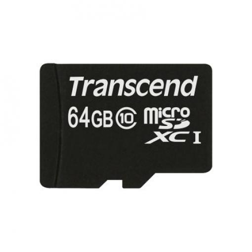 MicroSD 64 GB MicroSDHC, MicroSDXC Transcend Třída 10 85 °C -25 °C