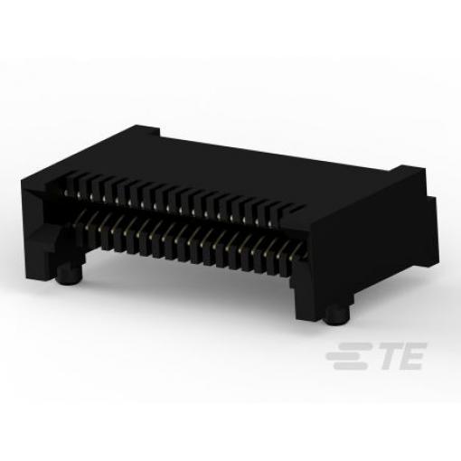 TE Connectivity Sestava klece, řada: QSFP/QSFP QSFP+, Sestava klece, Pájecí, počet kontaktů: 38, pokovení: Zlatá,