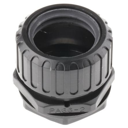 Montáž potrubí Černá jmenovitá velikost 32 mm Nylon 66 Černá, IP67 M32 Adaptaflex