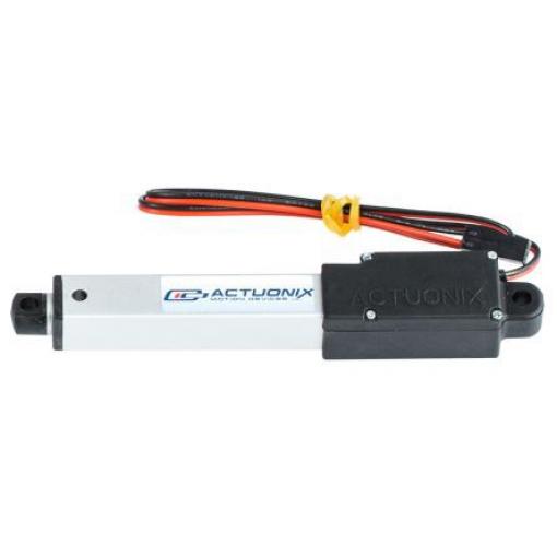 Actuonix 50 mm 25mm/s, cyclus: 20 %, celková dělka: 152 mm