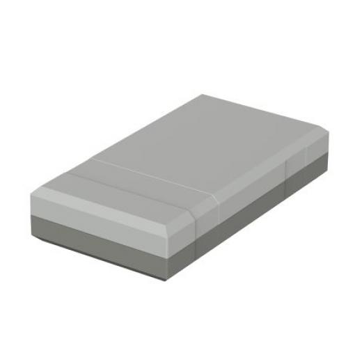 Bopla Pouzdro, řada: Elegant IP40 Nestíněný barva Šedá barva Šedá Polystyren 150 mm 30 mm 82 mm