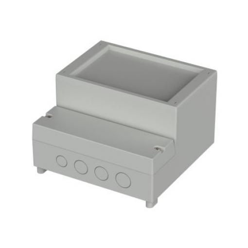 Bopla Nástěnná krabice, řada: RegloCard-Plus IP65 ABS Světle šedá 166 mm 161 mm