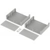 Bopla Skříň Unimas, řada: Unimas IP40 Nestíněný barva Světle šedá barva Světle šedá Polystyren 160 mm 75 mm 133 mm