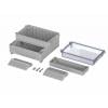 Bopla Nástěnná krabice, řada: RegloCard-Plus IP65 Polykarbonát, ABS Světle šedá 161 mm Průhledné dveře 166 mm 93 mm