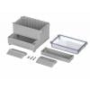 Bopla Nástěnná krabice, řada: RegloCard-Plus IP65 Polykarbonát, ABS Světle šedá 161 mm Průhledné dveře 166 mm 121 mm