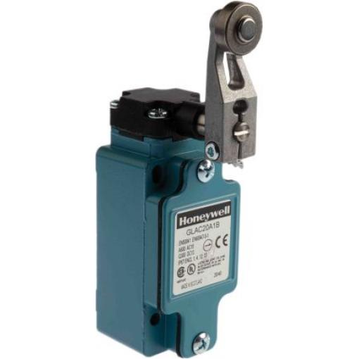 Honeywell GLA Páka s válečkem Koncový spínač DPDT IP67 Tlakově litý zinek 600 V ac 6 A