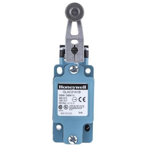 Honeywell GLA Páka s válečkem Koncový spínač DPDT IP67 Tlakově litý zinek 600 V ac 6 A
