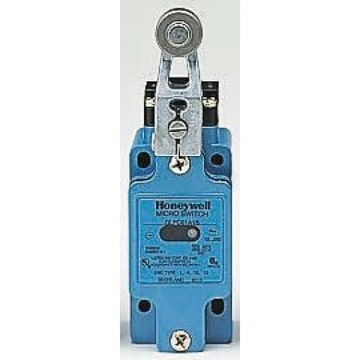 Honeywell GLF Páka s válečkem Koncový spínač SPDT IP67 Tlakově litý zinek 600 V ac 6 A
