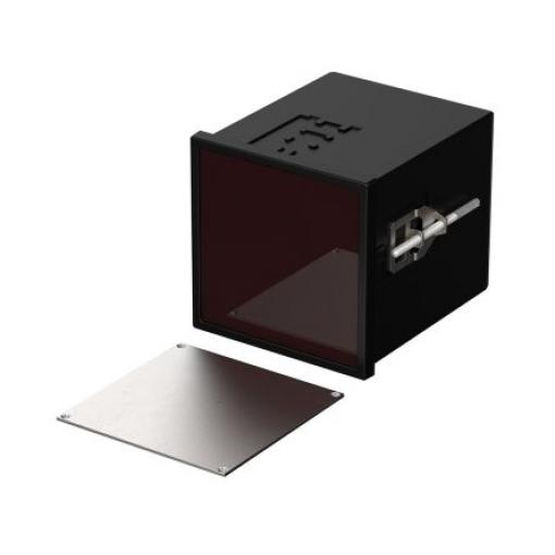 Bopla Pouzdro, řada: Uninorm (Set) IP40 Nestíněný barva Černá Polyfenylén éter, Polystyren 96 mm 96 mm 109.5 mm