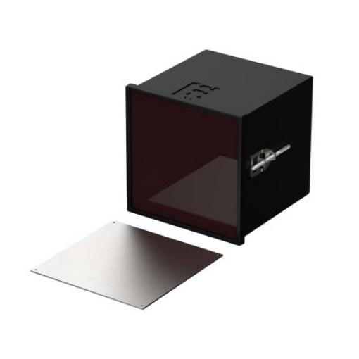 Bopla Pouzdro, řada: Uninorm (Set) IP40 Stíněné barva Černá Polyfenylén éter, Polystyren 144 mm 144 mm 142 mm