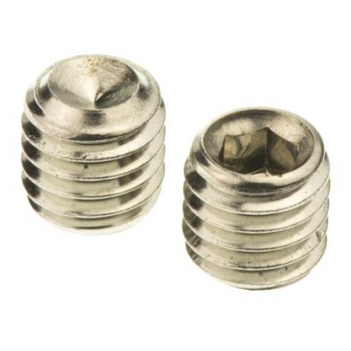 RS PRO Závrtný šroub, Nerezová ocel M8 x , délka: 8 mm